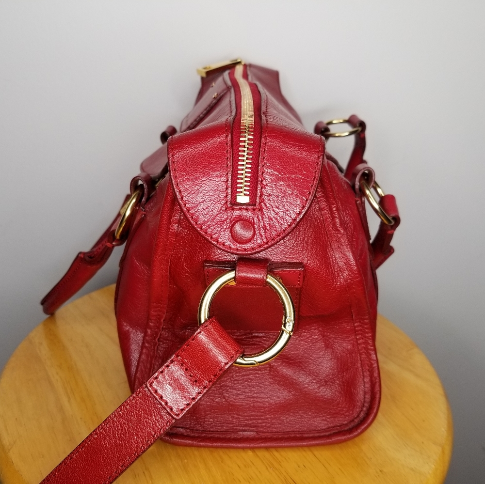 Marc Jacobs Leather Satchel Handbag - Picture 7 of 9